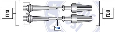 BRECAV 92.16640 Ignition Cable